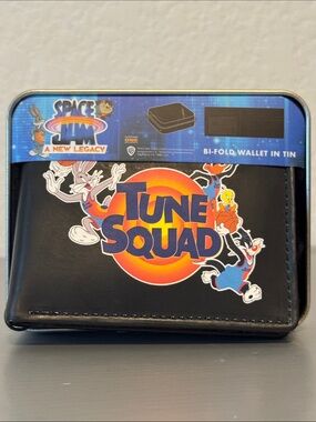 Black Space Jam A New Legacy Bi-Fold Wallet